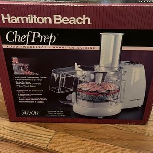 UNOPENED Hamilton Beach Chef Prep Food Processor